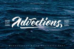 Advectionz: A Playful Script Font for Branding