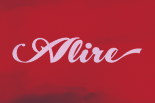 Alire: A Retro Cursive Font for Modern Marketing