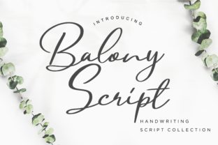 Balony Font: Sweet & Stylish