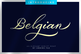 Belgian Signature: A Font That Elevates Branding