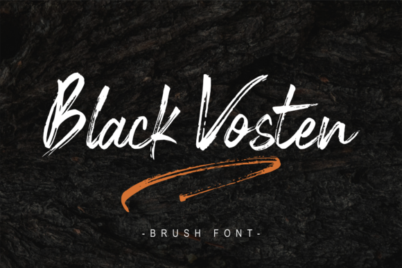 Black Vosten Font: Bold and Unforgettable