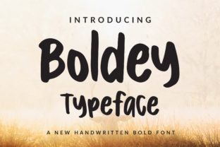 Boldey: A Bold Script for Creative Makers