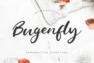 Bugenfly: A Fresh Script Font for Web Design