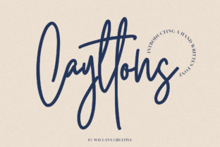 Cayttons: A Handcrafted Font for Web Design