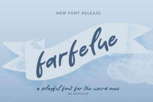 Farfelue: A Modern Handwritten Font
