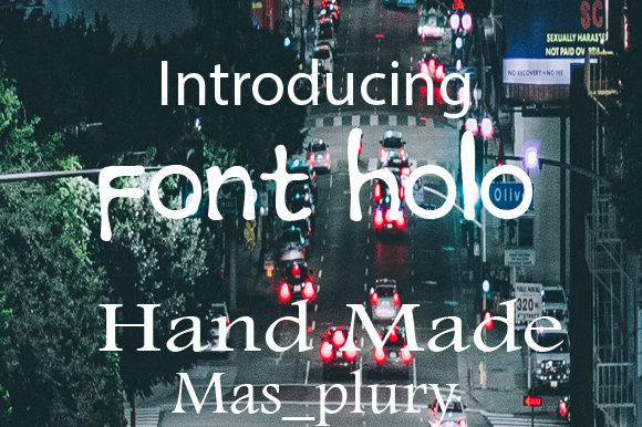 Font Holo: A Timeless Typeface for Web Design