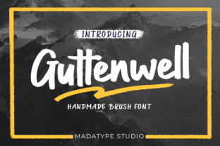 Guttenwell Font: Bold & Beautiful