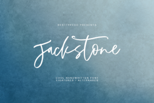 Jackstone: A Stylish Script Font