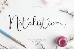 Notalistic Font for Business Branding