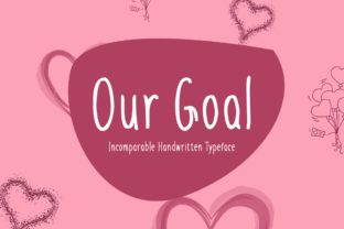 Our Goal Font for Editorial Design