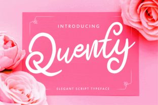 Quenty: A Fresh Script Font for Web Design