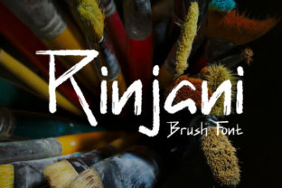 Rinjani: A Bold Script for Editorial Design