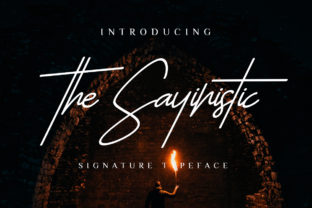 The Sayinistic: A Handcrafted Font for Real Design Work