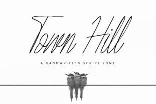 Town Hill: A Script Font with a Twist