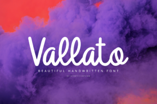 Vallato: A Handwritten Font for Modern Marketing