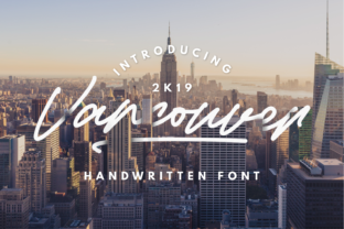Vancouver Font: Handmade Elegance for Crafters